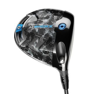 The Callaway Paradym Ai Smoke Max D Driver on a white background