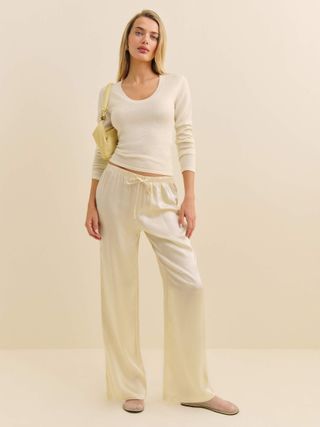 Olina Silk Pant