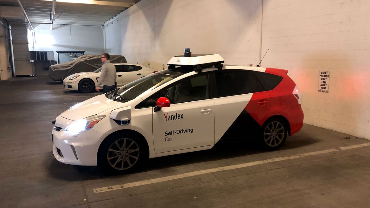 Yandex self-driving car