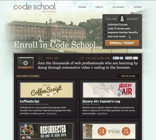 Code School has recently covered CoffeeScript, jQuery, Rails and Ruby as well as functional HTML and CSS