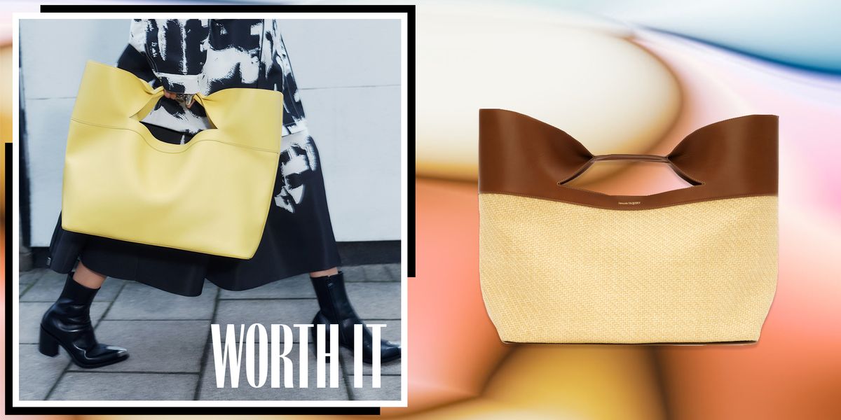 【送料&関税込】Alexander McQueen Bow Bag Alexander McQueen's The Bow Bag Is a Nod to Function and
