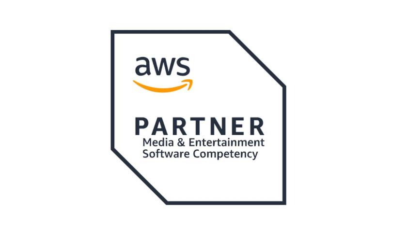 AWS M&amp;E Partner logo
