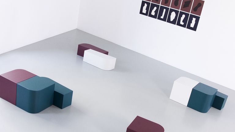 KASSL Editions X Zara Home side tables from above