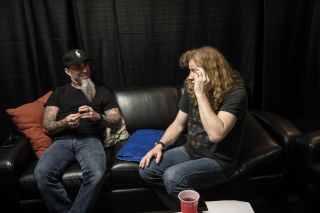 Dave Mustaine and Scott Ian: two icons of thrash