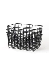 17 Stories 4 Pack Metal Wire Baskets: View at Wayfair