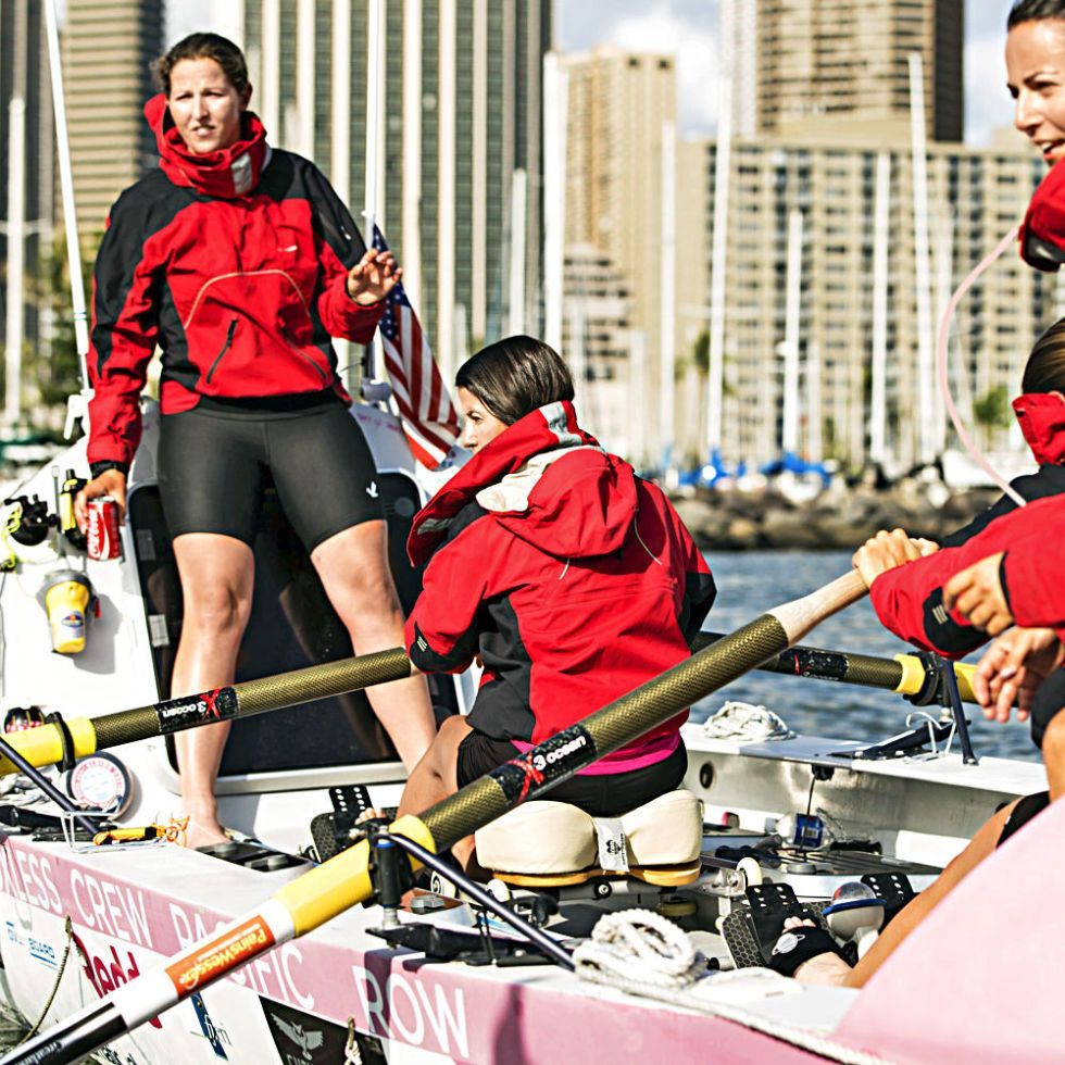 Four Women Rowing from California to Australia 2015 Marie Claire