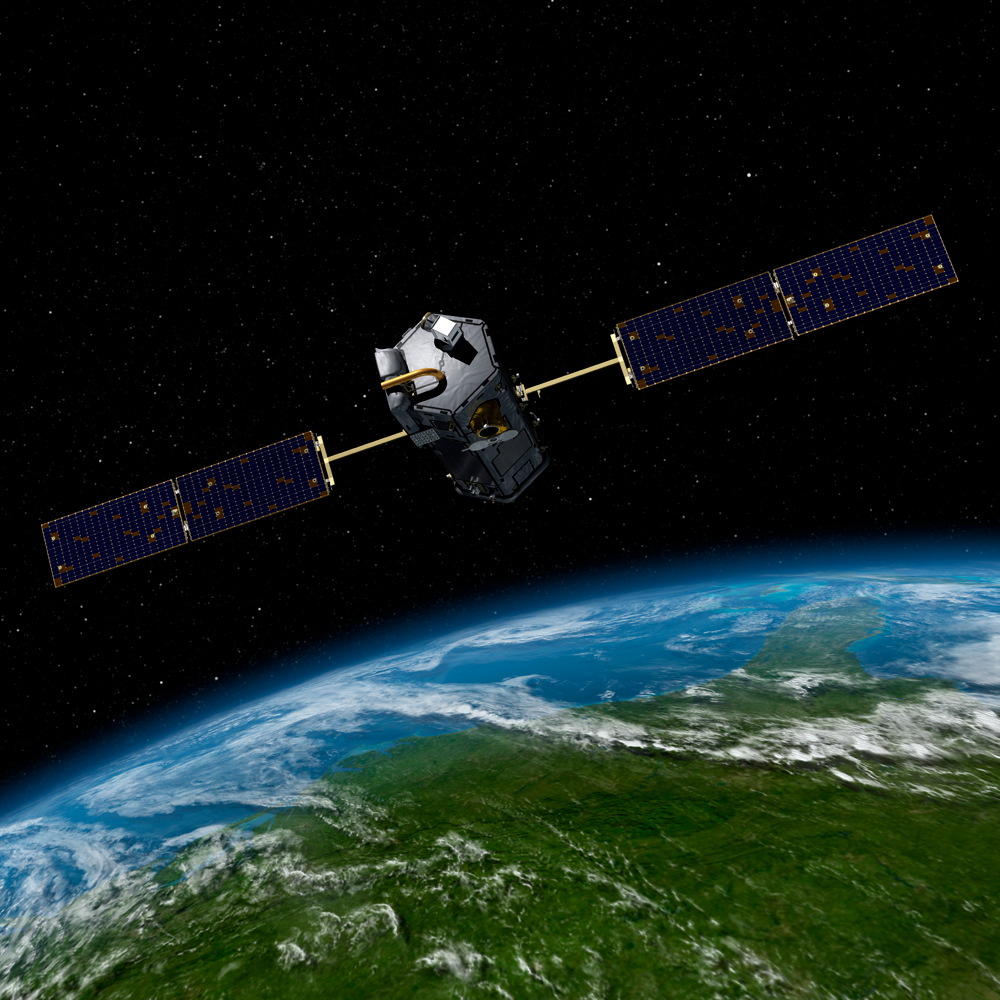 Artist&#039;s Rendition of the OCO-2 Observatory