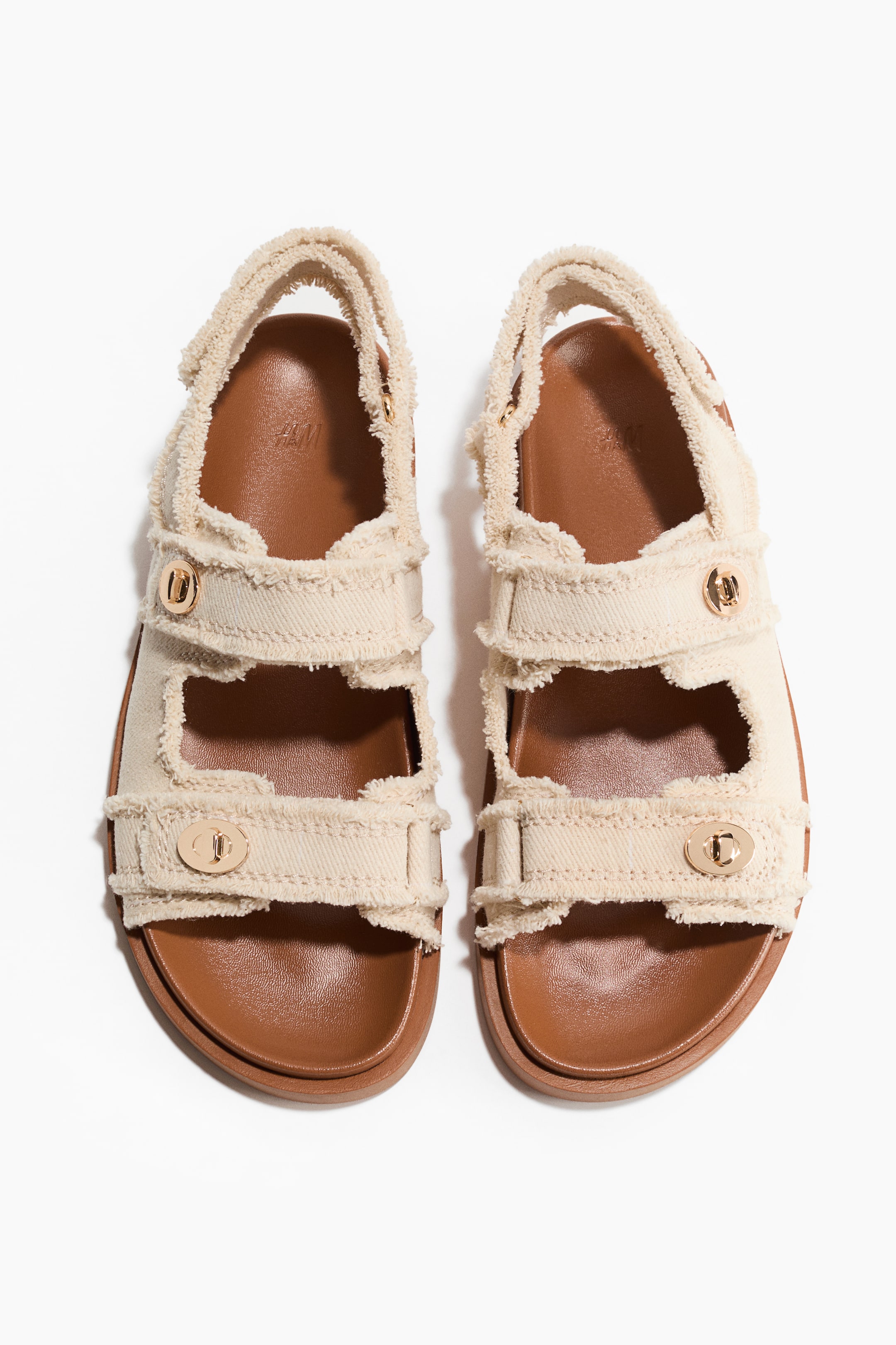 Cotton Twill Sandals