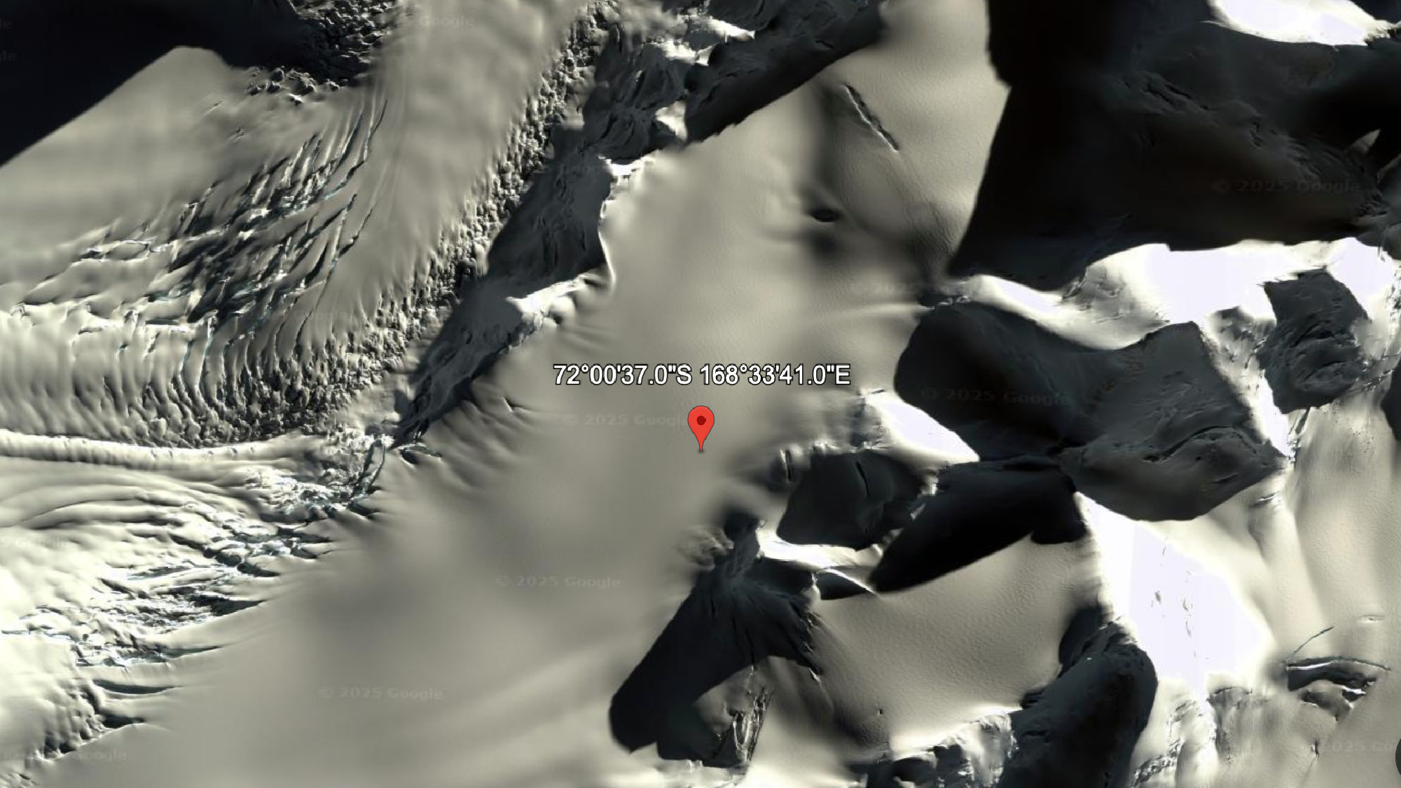 Google Earth face easter egg