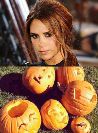 Victoria Beckham pumpkins