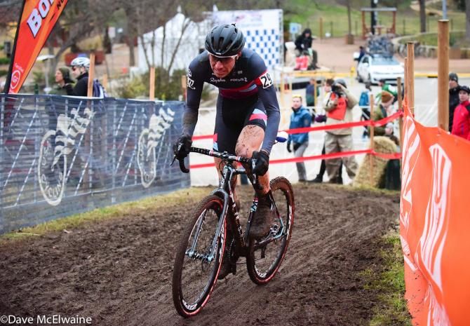 Jeremy Powers (Aspire Racing) alone with one lap to go
