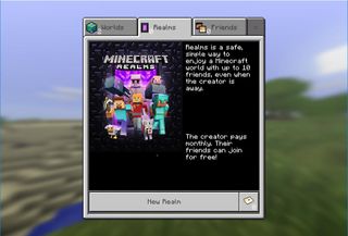 Minecraft: Windows 10 Edition Beta Realms