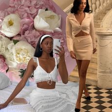 Peony pefumes collage