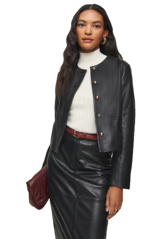 Veda Reed Leather Jacket