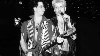 Steve Stevens and Billy Idol