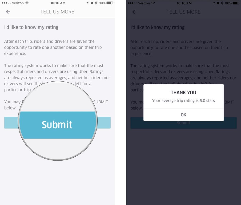 How To Check Your Passenger Uber Rating | IMore