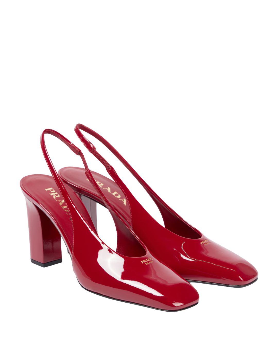 Prada red shoes