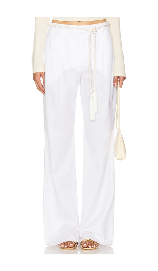 Double flared trousers
