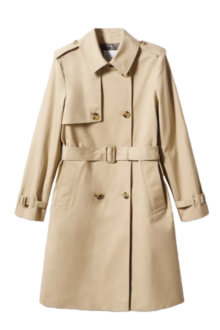 Mango Classic Trench Coat with Belt (Was $140) 