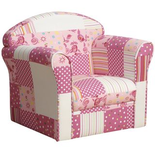 ToysRUs Kidsaw Mini Armchair in Pink Patchwork