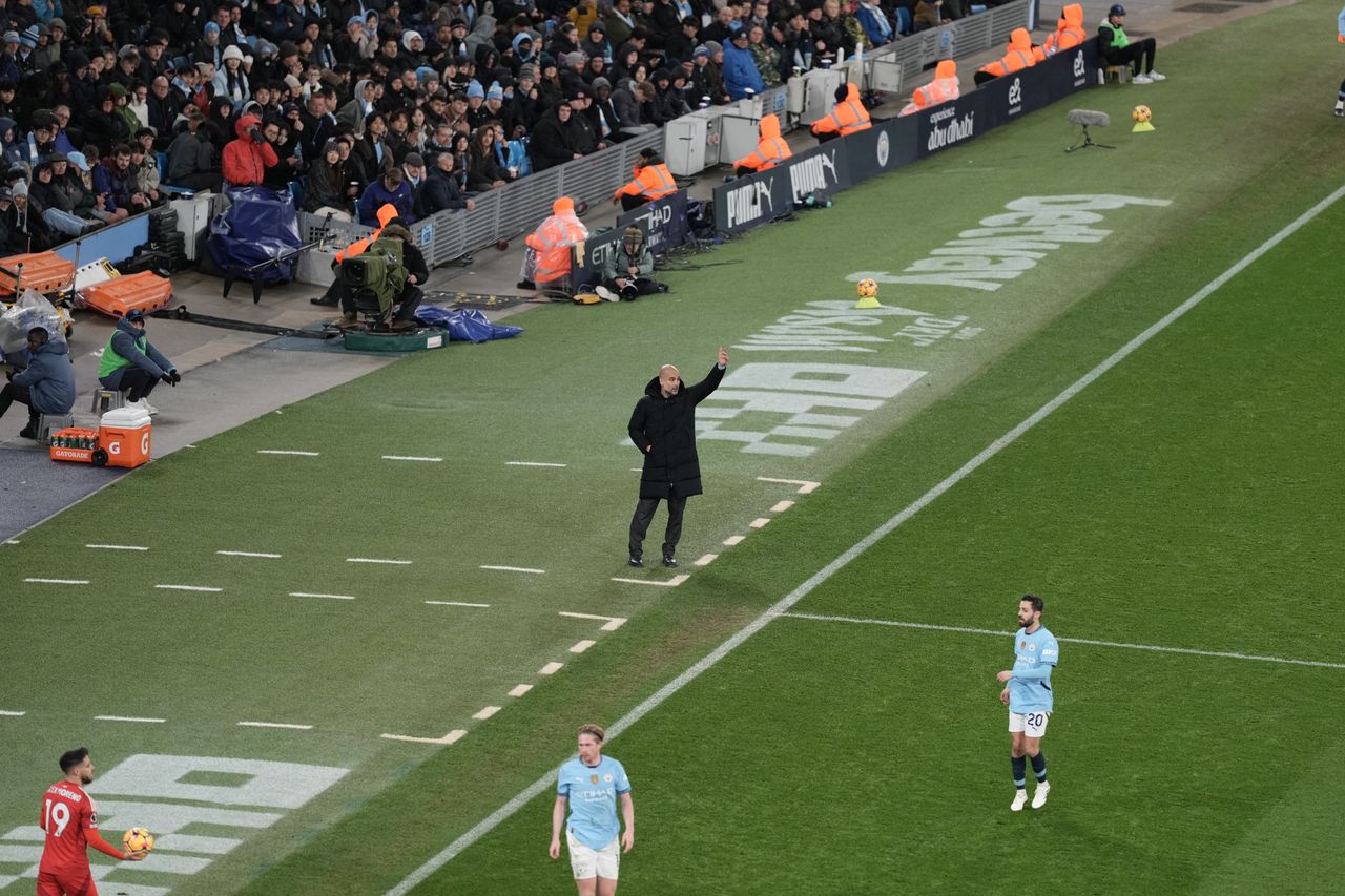 Manchester City vs Nottingham Forest shot on the Sony A1 II
