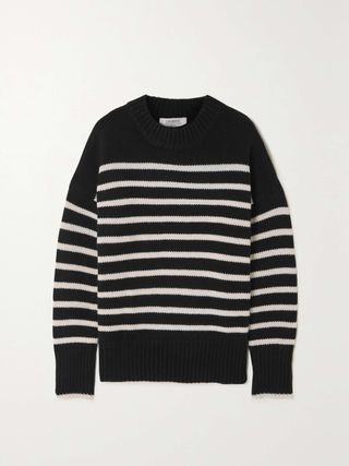 Marin Striped Wool and Cashmere-Blend Sweater