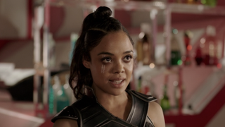 Tessa Thompson as Valkyrie in Thor: Ragnarok