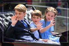 Prince George, Princess Charlotte and Prince Louis