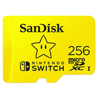 SanDisk microSDXC-Speicherkarte 256GB
Mit einem hat die Nintendo Switch besonders zu kämpfen: Speicherkapazität. Zum Glück können da mit microSD-Karten aushelfen. Rüste den Speicher deiner Switch jetzt mit 256GB auf, und das zum Hammerpreis.

Spare jetzt ganze 67%!