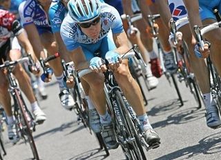 Levi Leipheimer in stage 18 of the Tour de France