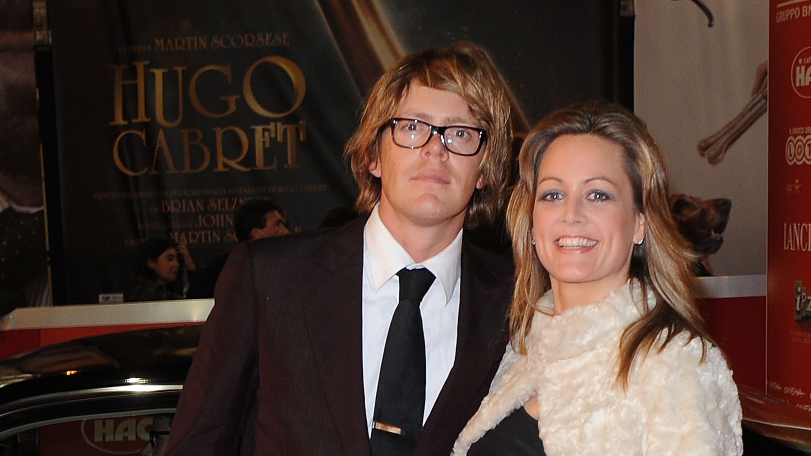 Kris Marshall and his wife Hannah Dodkin