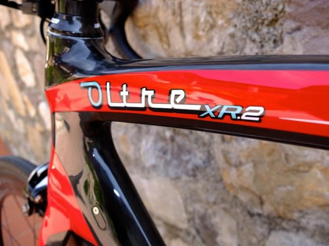 Bianchi's trademark Celeste colour is never far away, even on a red bike