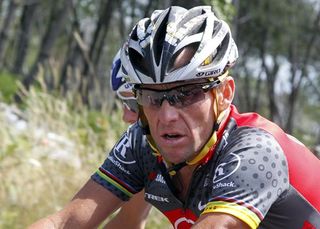 Lance Armstrong (Radioshack) in his final Tour