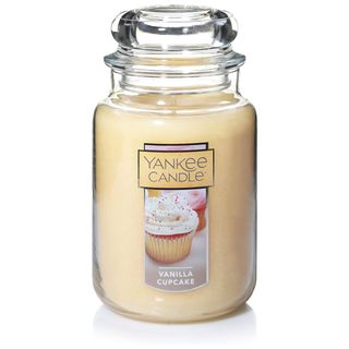 Yankee Candle glass Vanilla Cupcake candle