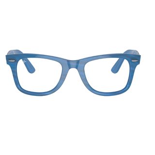 Ray-Ban optical Wayfarer frames in mid-blue