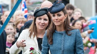 Kate Middleton baby news - Kate and Rebecca Priestley