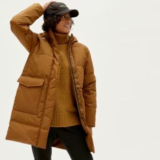 Everlane The ReNew Long Puffer