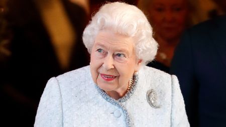 Queen Elizabeth II leaves the Goring Hotel after hosting a Christmas lunch for her close members of staff on December 11, 2018