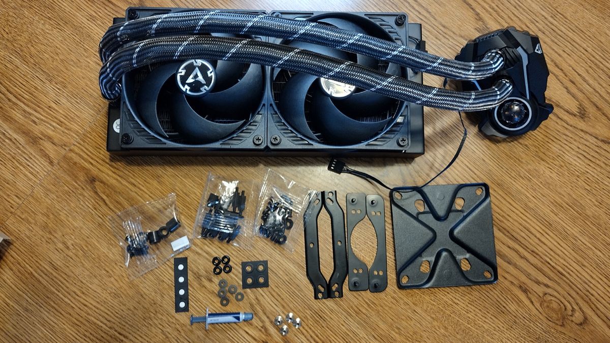 Arctic Liquid Freezer II 240 Review Quiet i9 Chiller Tom's Hardware