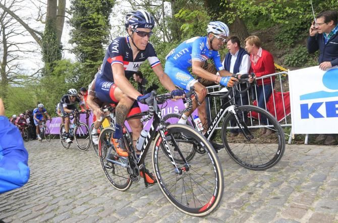 Sylvain Chavanel (IAM Cycling) couldn't match the favourites