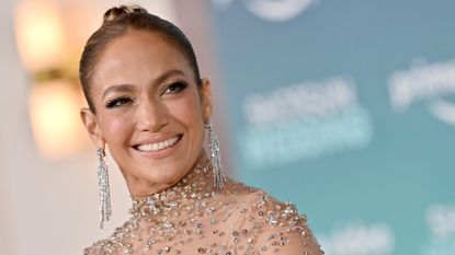 Jennifer Lopez at a premiere