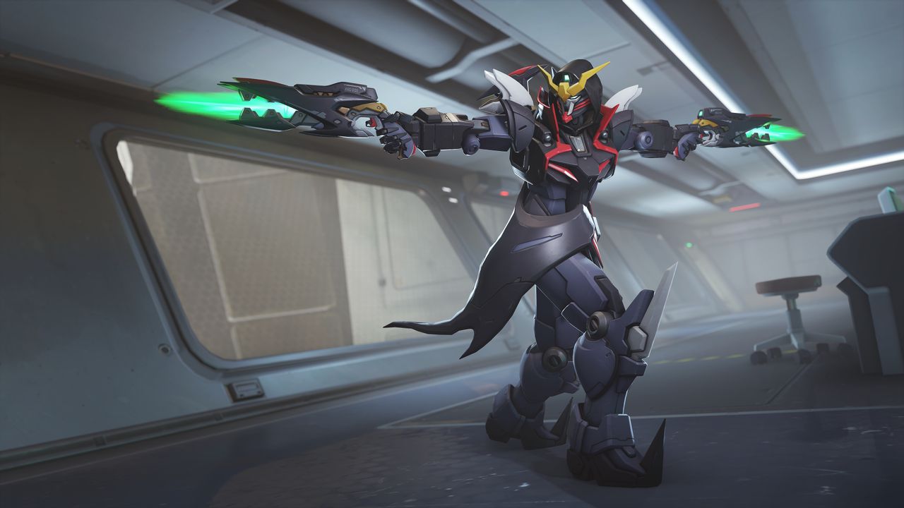 Promotional screenshot of Reaper as Deathscythe in Overwatch 2