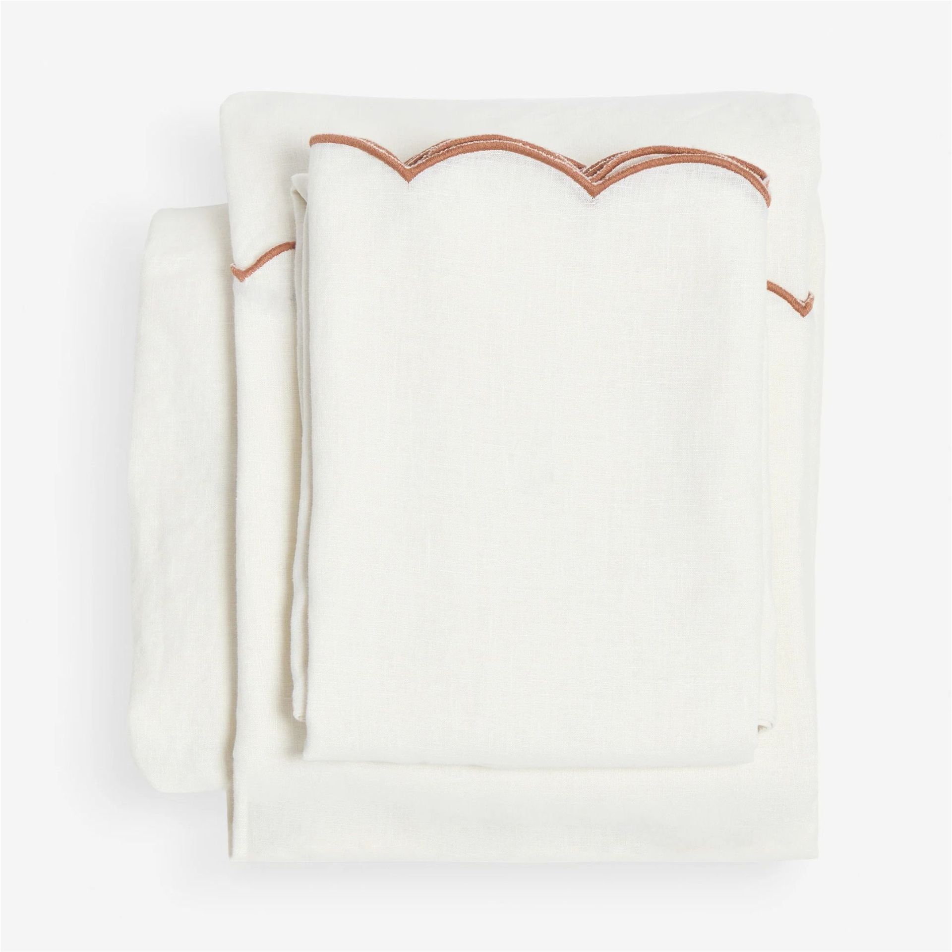Kelly linen sheet set by Lulu & Georgia