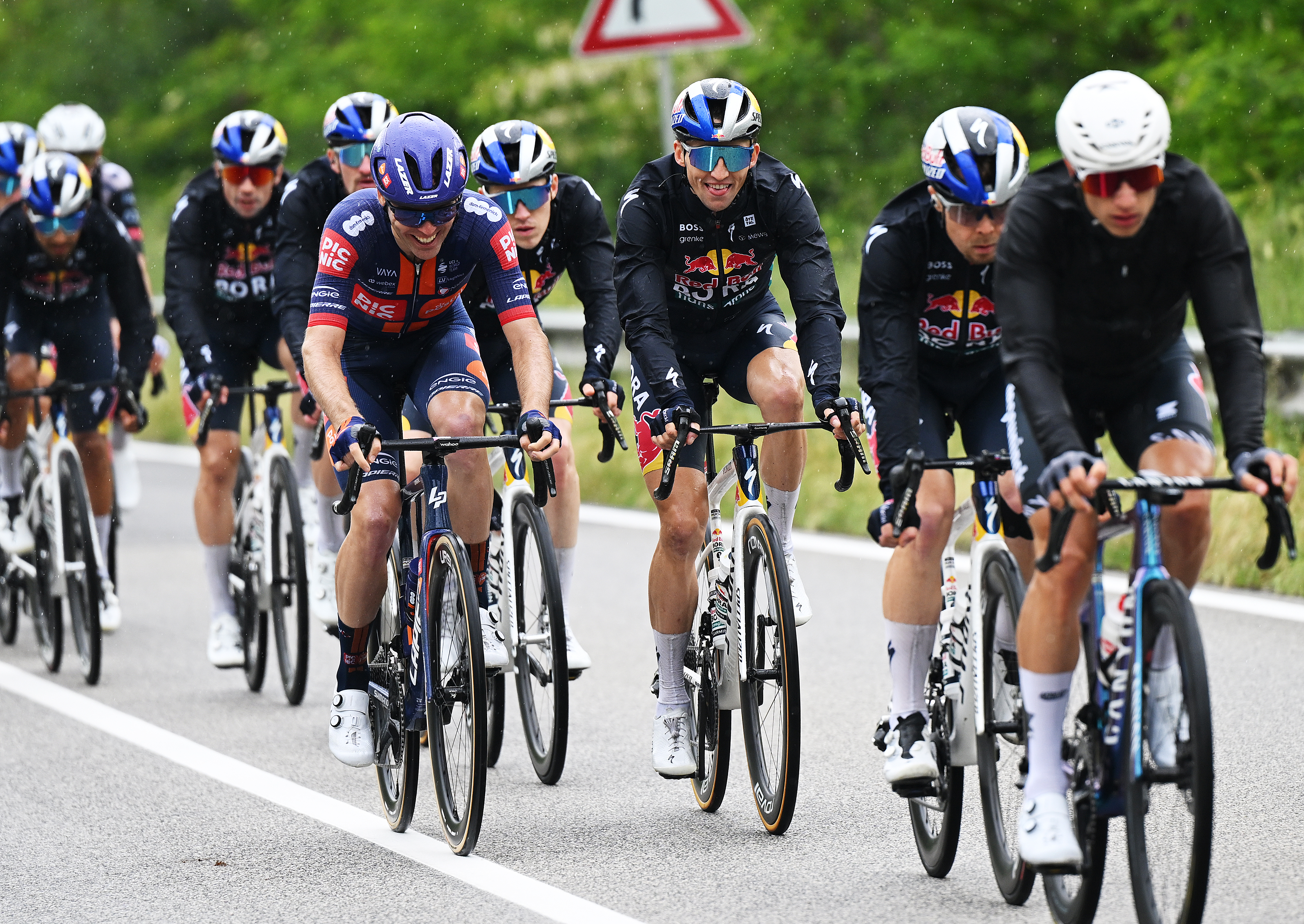 Jai Hindley at the Giro d'Italia