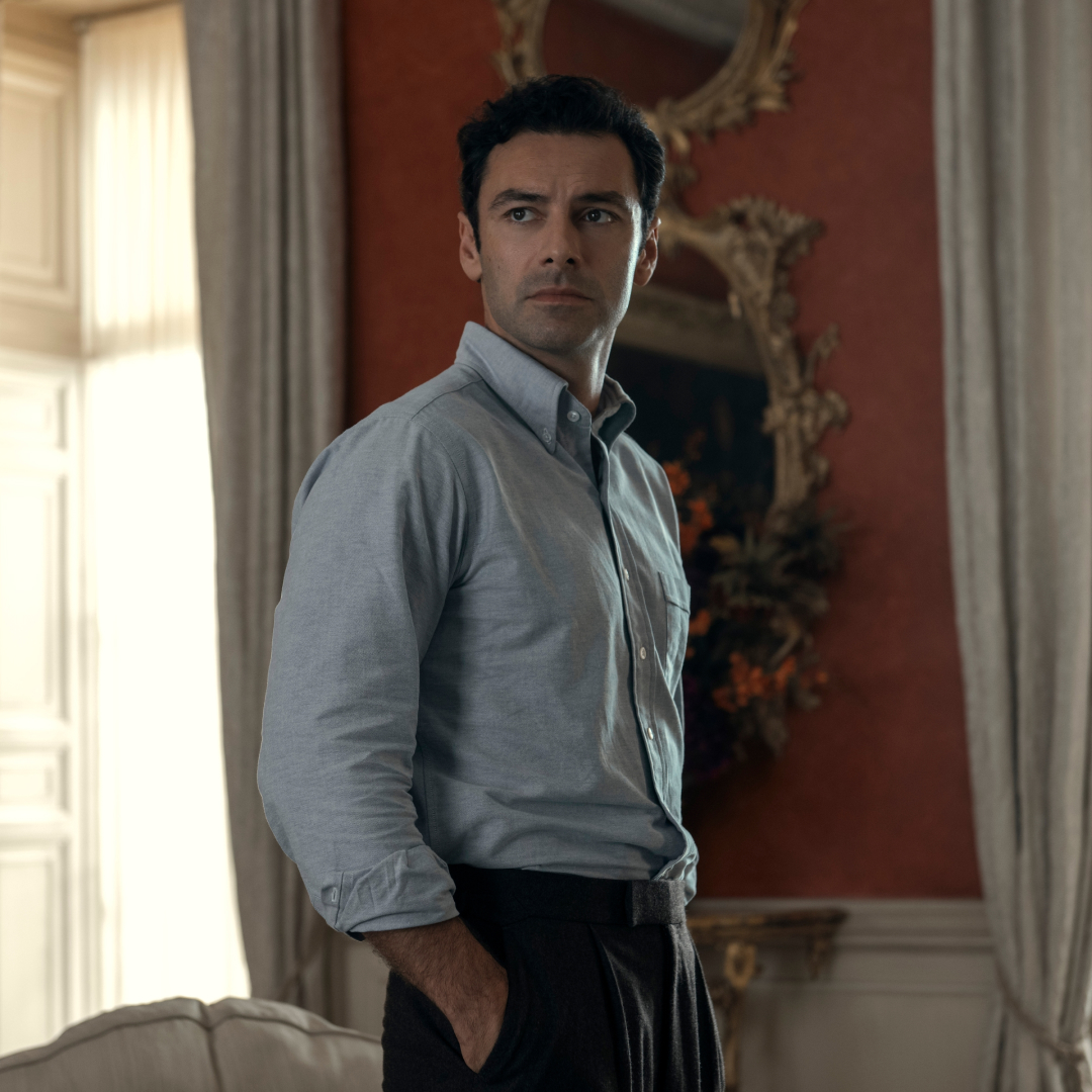 Aidan Turner as Callum Ellis in episode 307 of The Diplomat.