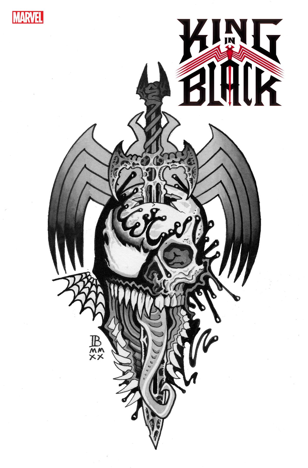 King in Black #1 variant cover