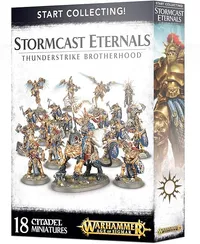 Warhammer Age of Sigmar Stormcast Eternals Thunderstrike Brotherhood: $95$80.75 at Amazon
Save $14.25 -