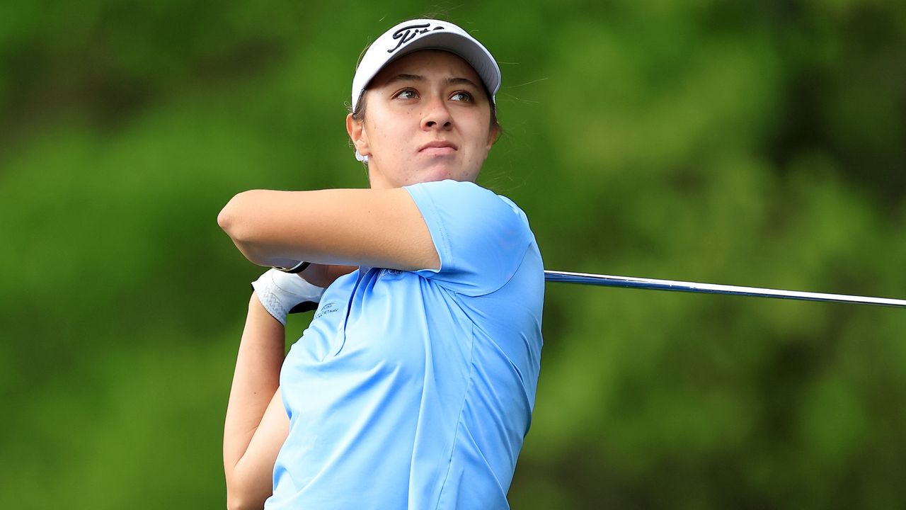 Anna Davis takes a shot at the Augusta National Women&#039;s Amateur