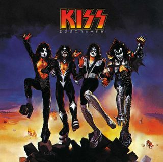 Kiss 'Destroyer' album artwork