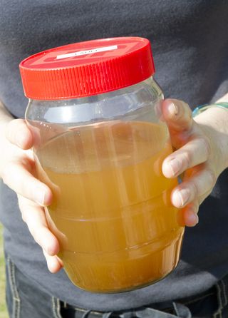 Contaminated water from fracking